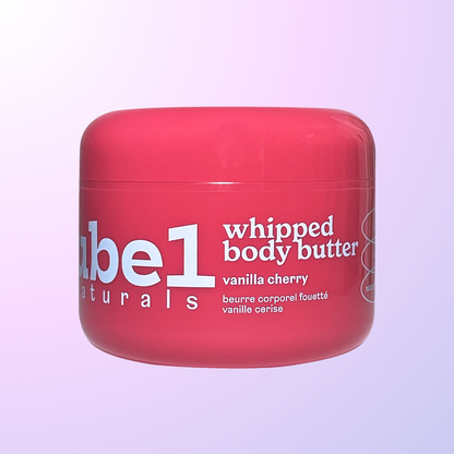 vanilla cherry whipped body butter