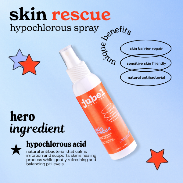 skin rescue hypochlorous acid face &amp; skin spray