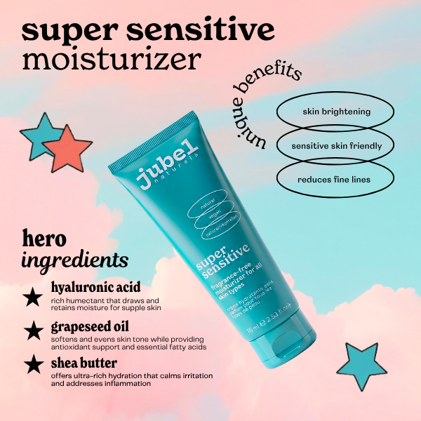 super sensitive moisturizer