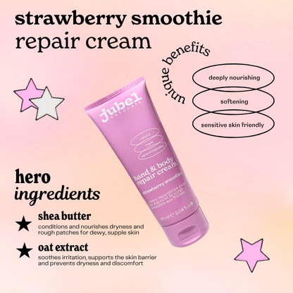 strawberry smoothie repair cream