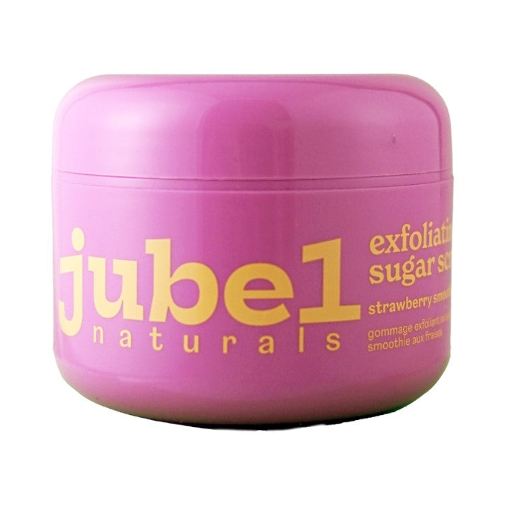 strawberry smoothie exfoliating sugar scrub