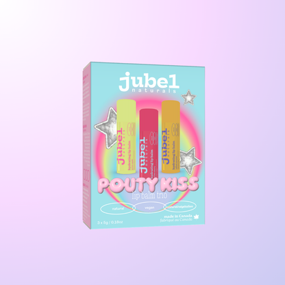 pouty kiss lip balm trio
