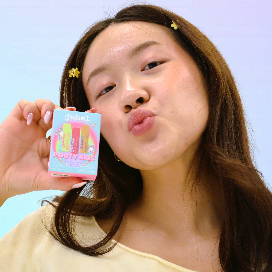 pouty kiss lip balm trio