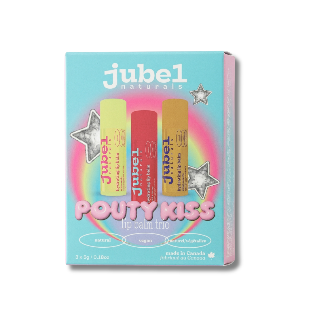 pouty kiss lip balm trio
